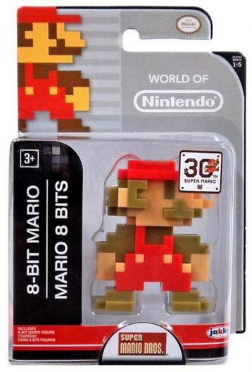 Nintendo Jakks Mario 8-Bit Figuur - Verzegeld! beschikbaar voor biedingen