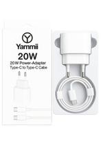 Yammii | 20W USB-C Oplader met 2m Kabel, Ophalen of Verzenden, Nieuw, Apple iPhone