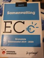 Samenvatting Economie Havo, HAVO, Economie, Ophalen of Verzenden, Zo goed als nieuw