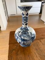Delfts Blauw Vaas en bord, Antiek en Kunst, Ophalen of Verzenden