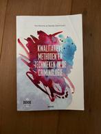 Kwalitatieve Methoden Criminologie, Verzenden, Gamma, Gelezen, HBO