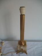 Lampenvoet Koper Marmer Leeuwenpootjes Vintage, Ophalen of Verzenden