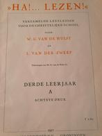 W.G.v.d.Hulst/Ha......Lezen !, Antiek en Kunst, Ophalen of Verzenden, W.G. van de Hulst