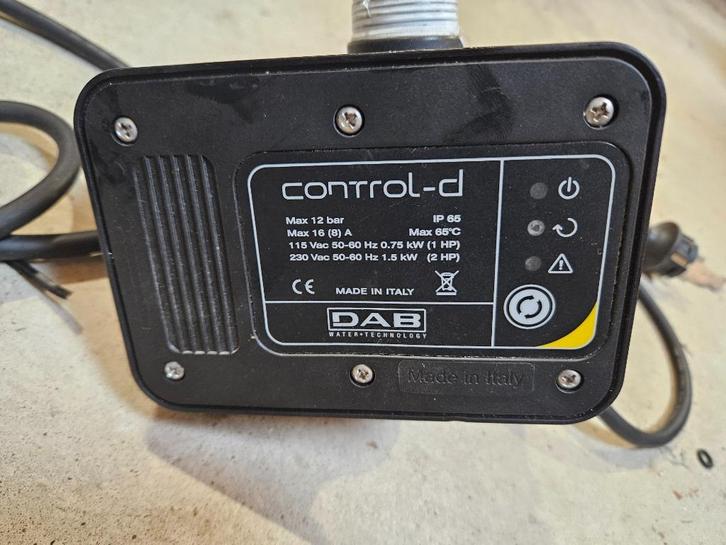 DAB Control D pompbesturing, Tuin en Terras, Waterpompen, Zo goed als nieuw, Elektrisch, Bronpomp, Ophalen of Verzenden