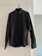 Overhemd slim fit - maat L, Zwart, Ophalen of Verzenden, Zo goed als nieuw, Halswijdte 41/42 (L)