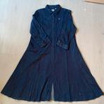 blauwe UNIQLO ‘spijker’jurk met 3/4 mouw mt L, Verzenden, Zo goed als nieuw, Blauw