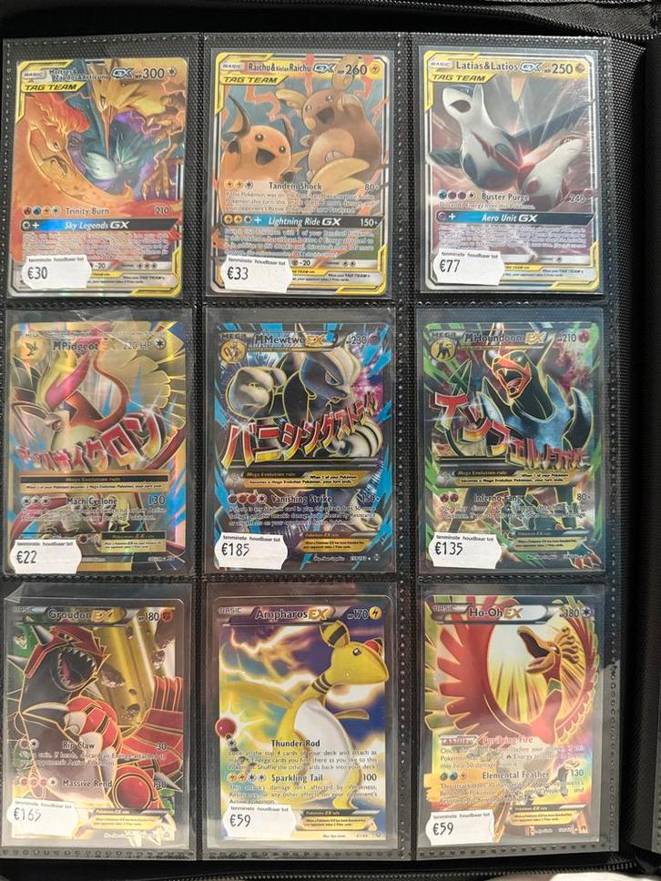 Mega/Tag Team Pokemon Kaarten - BANGERS!, Hobby en Vrije tijd, Verzamelkaartspellen | Pokémon, Zo goed als nieuw, Losse kaart