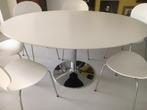 Ovale tafel design, 100 tot 150 cm, 150 tot 200 cm, Zo goed als nieuw, Ophalen