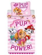 Paw Patrol Dekbedovertrek 140 x 200 cm - Pup Power, Kinderen en Baby's, Kinderkamer | Beddengoed, Nieuw, Meisje, Dekbedovertrek