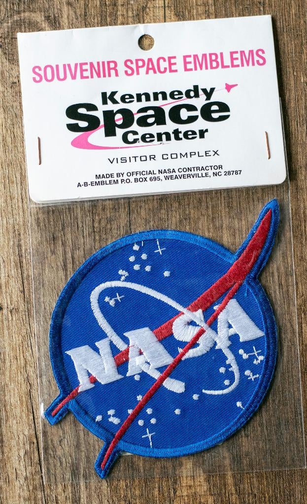 NASA embleem kennedy space emblems, Ophalen of Verzenden, Nieuw, Overige onderwerpen