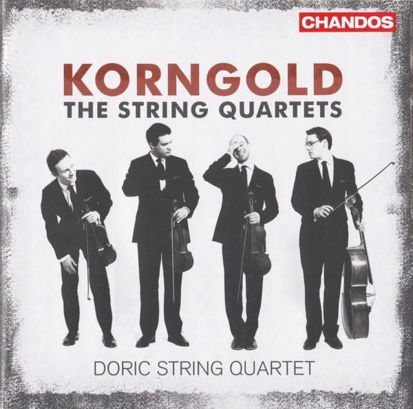 KORNGOLD String quartets CD DSQ CHANDOS NIEUWSTAAT, Cd's en Dvd's, Cd's | Klassiek, Zo goed als nieuw, Kamermuziek, Modernisme tot heden
