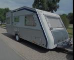 Caravan Kip Greyline met vast bed, luifel en voortent, Caravans en Kamperen, Standaardzit, Kachel, 75 kg, Kip