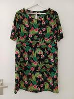Only jurk met tropische print - Maat 38, Maat 38/40 (M), Zwart, Ophalen of Verzenden, Zo goed als nieuw