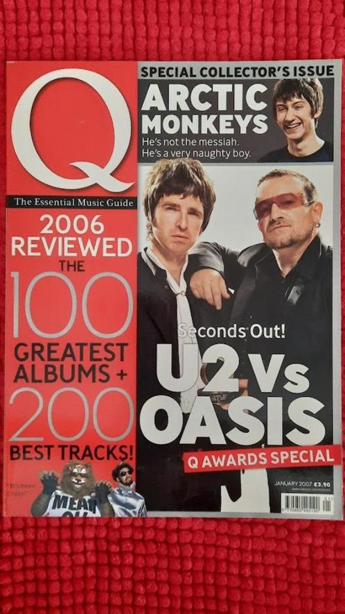 Q 1-2007 2006 reviewed 100 greatest albums 200 best tracks U, Boeken, Tijdschriften en Kranten, Zo goed als nieuw, Muziek, Film of Tv