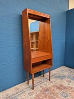 Vintage halkast met spiegel, jaren 60, Ophalen, Huis en Inrichting