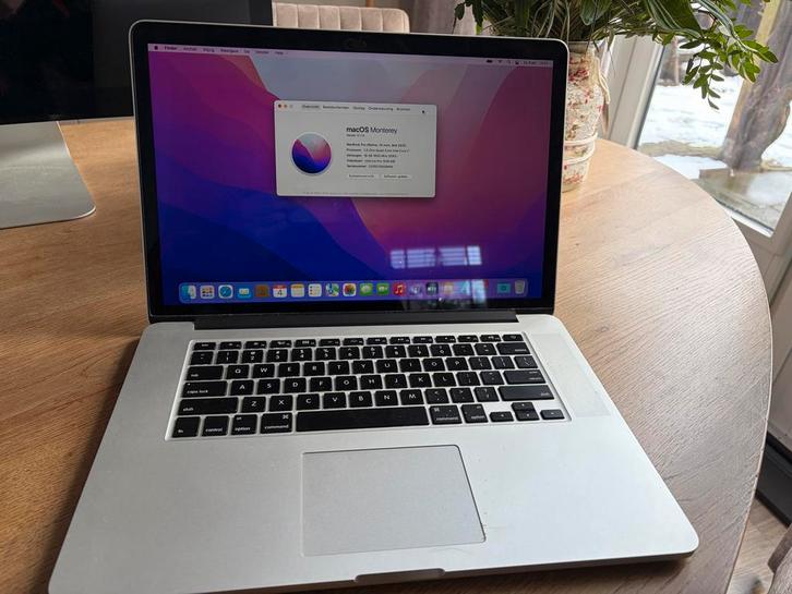 MacBook Pro 15-inch, Computers en Software, Apple Macbooks, Gebruikt, MacBook Pro, 15 inch, 2 tot 3 Ghz, 512 GB, 16 GB, Qwerty