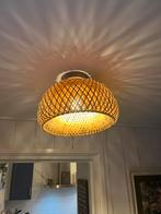1,2, 3 of 4 rotan riet plafondlampen, nieuwstaat!, Huis en Inrichting, Lampen | Plafondlampen, Ophalen of Verzenden, Zo goed als nieuw