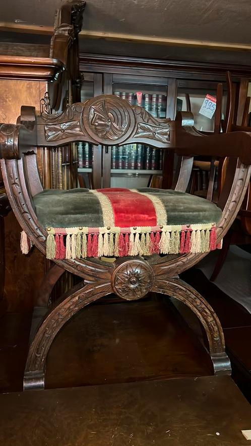 Spaanse fauteuil, Antiek en Kunst, Antiek | Meubels | Stoelen en Banken, Ophalen