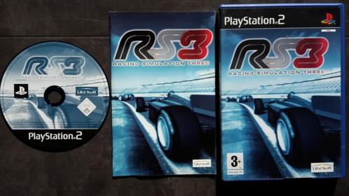 PS2 - RS3 Racing Simulation Three - PlayStation 2 Formule 1, Spelcomputers en Games, Games | Sony PlayStation 2, Zo goed als nieuw
