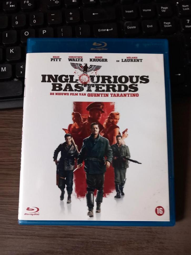 Inglourious Basterds, Cd's en Dvd's, Blu-ray, Zo goed als nieuw, Ophalen of Verzenden
