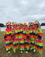 Mooie gekleurde carnavalspakken loopgroep, Kleding | Dames, Carnavalskleding en Feestkleding, Ophalen of Verzenden, Zo goed als nieuw