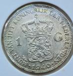 1 gulden 1940 kwaliteit, Postzegels en Munten, Munten | Nederland, 1 gulden, Zilver, Ophalen of Verzenden, Koningin Wilhelmina