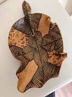 Afrika Zebra Schaaltje, Huis en Inrichting, Woonaccessoires | Schalen en Manden, Schaal, Ophalen of Verzenden, Zo goed als nieuw
