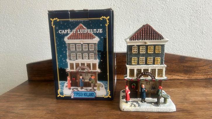 Typisch Hollands Kerstdorp Café ‘t Luifeltje, Diversen, Kerst, Zo goed als nieuw, Ophalen of Verzenden