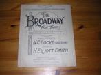The broadway foxtrot - h. Elliott smith, Muziek en Instrumenten, Bladmuziek, Gebruikt, Ophalen of Verzenden, Artiest of Componist