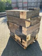 Houten balken en blokken., Tuin en Terras, Haardhout, Minder dan 3 m³, Ophalen of Verzenden, Blokken, Overige houtsoorten