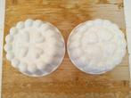 Vintage - Witte puddingvormen, Antiek en Kunst, Ophalen of Verzenden