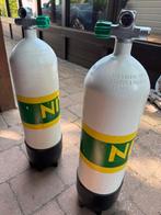 2x 10 liter 300 bar nieuwe keur zuurstofschoon, Watersport en Boten, Ophalen, Zo goed als nieuw, Duikfles