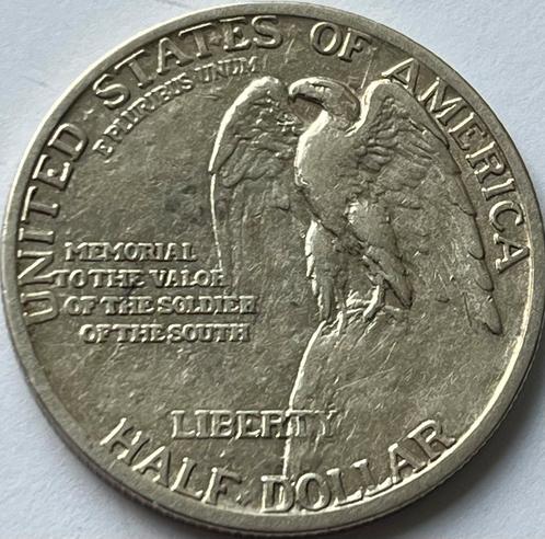 Verenigde Staten hele mooie halve dollar 1925, Postzegels en Munten, Munten | Amerika, Losse munt, Noord-Amerika, Zilver, Ophalen of Verzenden
