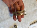 Set van zes zilveren armbandjes – elk met uniek motief, Verzenden, Zo goed als nieuw, Zilver, Zilver