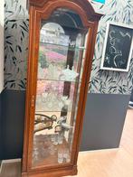Houten kast met kristal/glazen erin, Antiek en Kunst, Ophalen, Rechthoekig