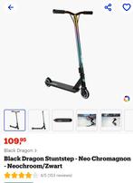 Step black dragon chroom, Fietsen en Brommers, Steps, Ophalen, Gebruikt, Gewone step
