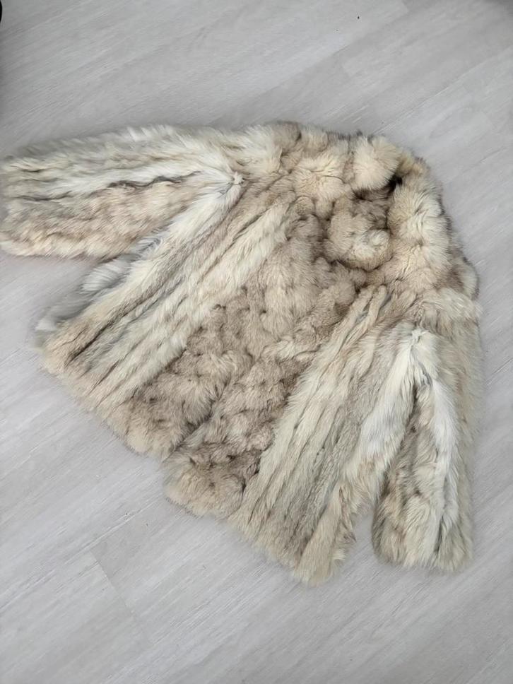 Vintage echte vossenbont fur, Kleding | Dames, Jassen | Winter, Zo goed als nieuw, Maat 38/40 (M), Ophalen of Verzenden