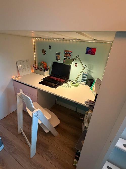 IKEA SMÅSTAD hoogslaper, Kinderen en Baby's, Kinderkamer | Stapelbedden en Hoogslapers, Zo goed als nieuw, Hoogslaper, Ophalen