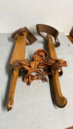 Antieke Houten schaatsen maat 27, Ophalen of Verzenden, Gebruikt, Friese doorlopers, Overige merken