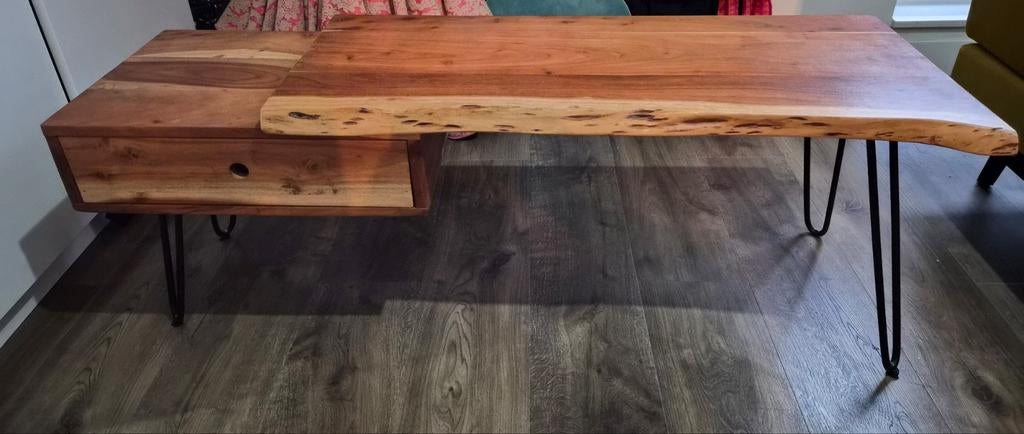 TV meubel hout, Ophalen, Gebruikt