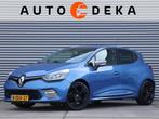 Renault Clio 1.2 TCe GT EDC *Leder*Navigatie*Trekhaak*, Euro 5, Gebruikt, Zwart, Blauw