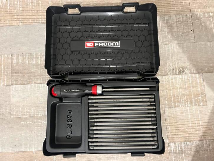 Facom ATCL.2A15 Protwist bitschroevendraaier ratel set, Doe-het-zelf en Verbouw, Gereedschap | Handgereedschap, Zo goed als nieuw
