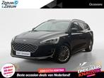 Ford Focus Wagon 1.0 EcoBoost Vignale | Winterpack | Lederen, Auto's, Ford, 12 maanden, Gebruikt, Zwart, 1331 kg