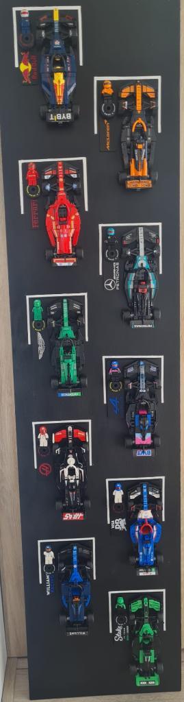 Luxe Muurbeugel Speed Champions Lego F1, Kinderen en Baby's, Speelgoed | Duplo en Lego, Nieuw, Lego, Complete set, Ophalen of Verzenden