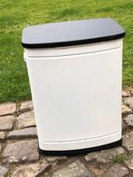 Vintage brabantia wasmand zwart wit. Retro was mand, Ophalen of Verzenden, Gebruikt