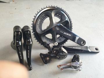 Groepset Shimano 105 R7000 hydraulisch 2x11 in nette staat beschikbaar voor biedingen