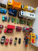 +/- 122 speelgoedauto’s (O.a. Hotwheels, Cars, Paw Patrol), Gebruikt, Ophalen of Verzenden