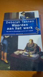 D. Tannen - Woorden aan het werk, Ophalen of Verzenden, Zo goed als nieuw, D. Tannen