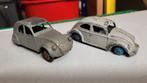 citroen 2cv volkswagen kever, Ophalen of Verzenden, Gebruikt, Auto, Dinky Toys