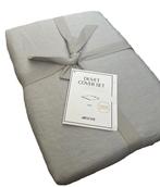 100% linnen dekbedovertrek (set v. 2 stuks) 140x200 + sloop, Eenpersoons, Dekbedovertrek, Nieuw, Ophalen of Verzenden